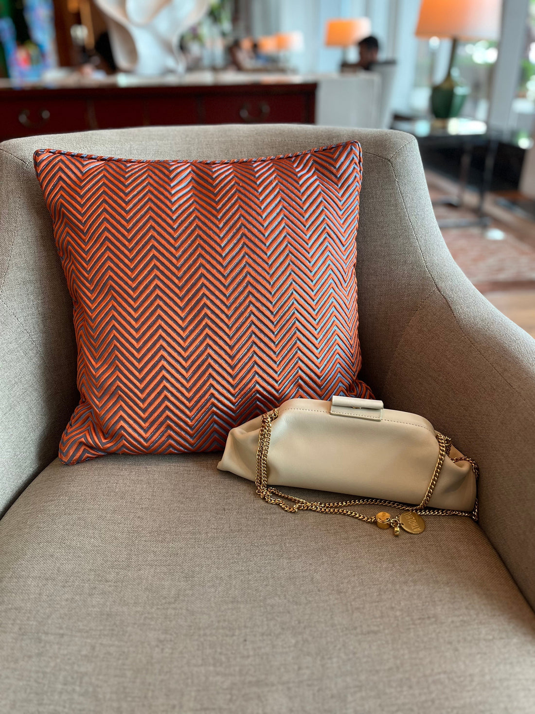 ATHOLHU Soft Baguette leather bag - relaxed silhouette women's handbag