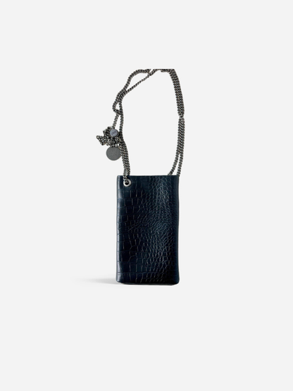 BELLA | The Vintage Phone Pouch [silver hardware]